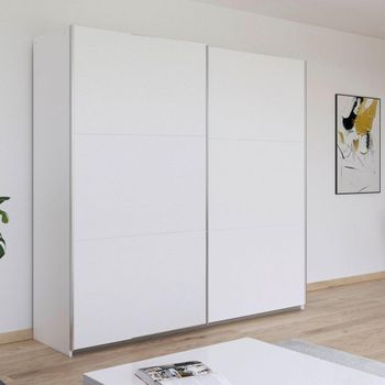 Kronach Alpine White 218cm 2 Door Sliding Wardrobe