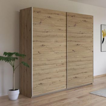 Kronach Artisan Oak 218cm 2 Door Sliding Wardrobe