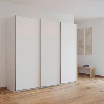 Kulmbach Alpine White 203cm 3 Door Sliding Wardrobe