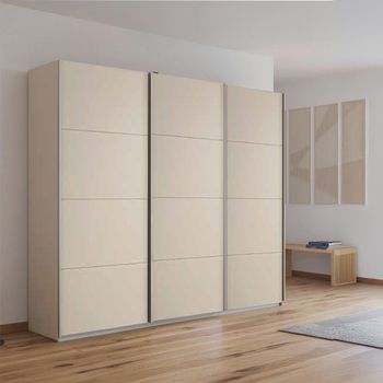 Kulmbach Champagne 203cm 3 Door Sliding Wardrobe