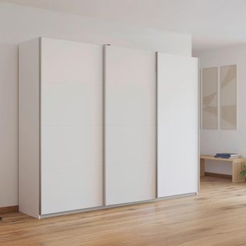 Kulmbach Alpine White 271cm 3 Door Sliding Wardrobe