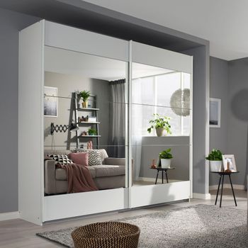 Malibu Alpine White 226cm 2 Door Sliding Wardrobe