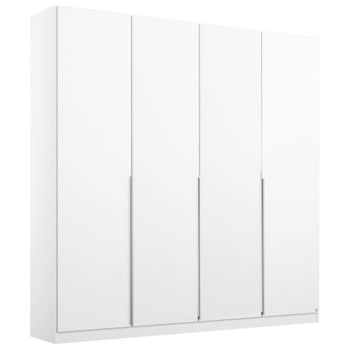 Memphis Alpine White 181cm 4 Door Wardrobe