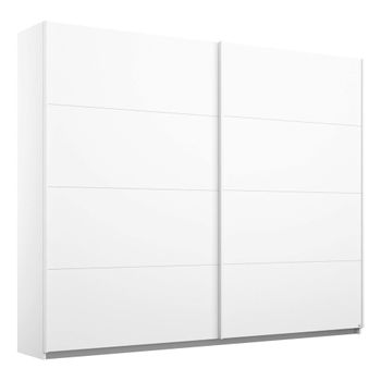 Memphis Alpine White 226cm 2 Door Sliding Wardrobe