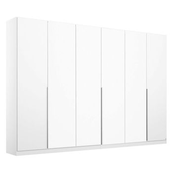 Memphis Alpine White 271cm 6 Door Wardrobe