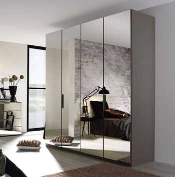 Miramar Full Mirrored Wardrobe - Sizes Available