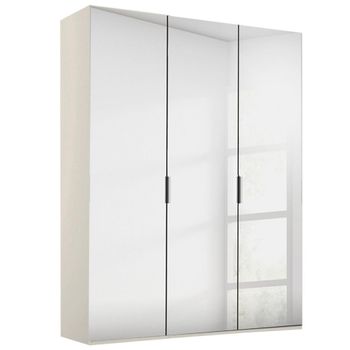 Miramar Type-5 Champagne Mirrored 151cm 3 Door Wardrobe