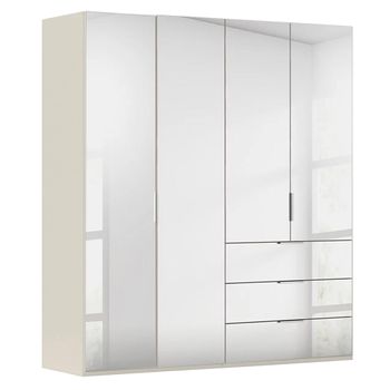 Miramar Type-5 Champagne 201cm 4 Door Combi Wardrobe