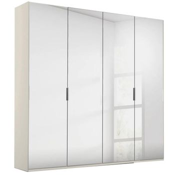 Miramar Type-5 Champagne Mirrored 201cm 4 Door Wardrobe