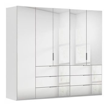 Miramar Type-5 Silk Grey 251cm 5 Door Combi Wardrobe