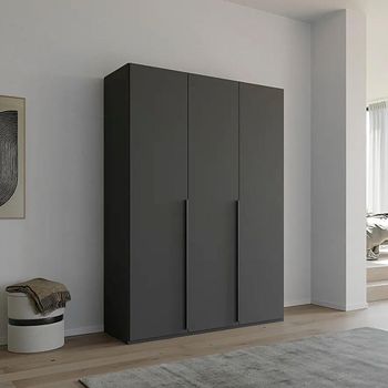 Purisma Graphite 151cm 3 Door Wardrobe