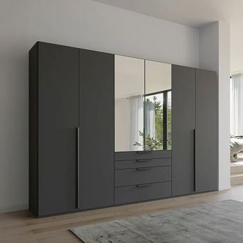 Purisma Graphite 301cm 6 Door Combi Wardrobe