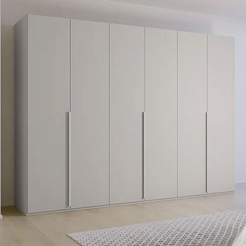 Purisma Silk Grey 301cm 6 Door Wardrobe