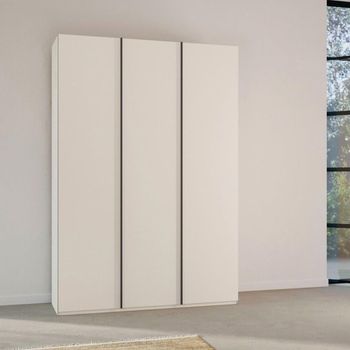 Skat Meridian Alpine White 151cm 3 Door Wardrobe