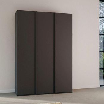 Skat Meridian Graphite 151cm 3 Door Wardrobe