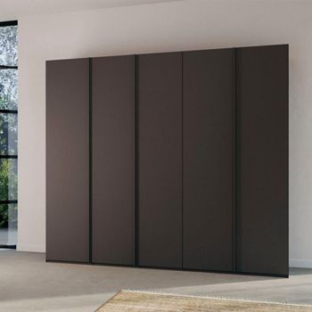Skat Meridian Graphite 251cm 5 Door Wardrobe