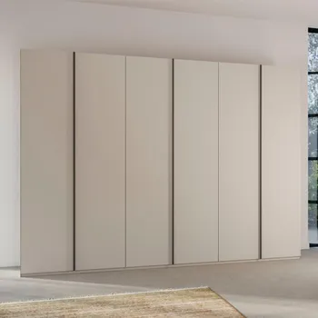 Skat Meridian Silk Grey 301cm 6 Door Wardrobe