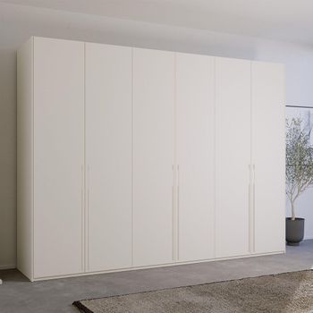 Skat Pure Alpine White 301cm 6 Door Wardrobe