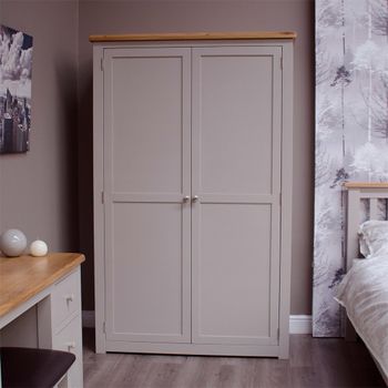 Diamond Painted 2 Door Wardrobe