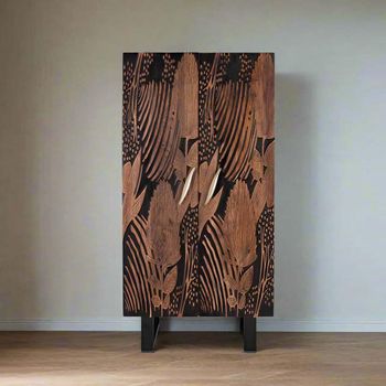 Valentia Artisan Acacia Wood 2 Door Wardrobe