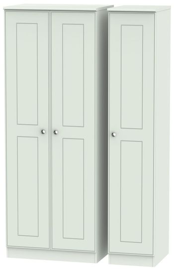 Victoria Grey 3 Door Tall Triple Wardrobe