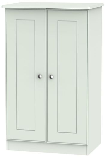 Victoria Grey 2 Door Midi Wardrobe