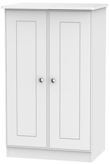 Victoria White 2 Door Wardrobe