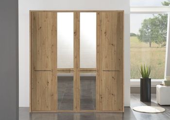 Dakar 2 Wardrobes Passepartout and Slate Handles - Sizes Available