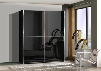 Miami2 2 Panels Sliding Wardrobe - Sizes Available