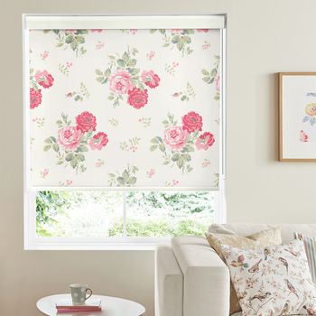 Cath Kidston Roller Blind Antique Rose Pink