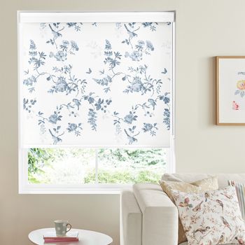 Cath Kidston Roller Blind Birds and Roses Blue