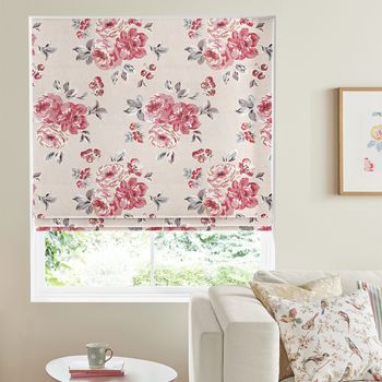 Cath Kidston Roman Blind Brampton Bunch Raspberry