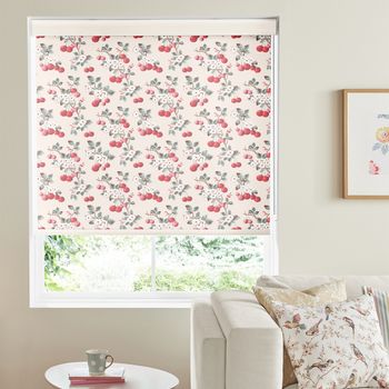 Cath Kidston Roller Blind Cherry Sprig Red