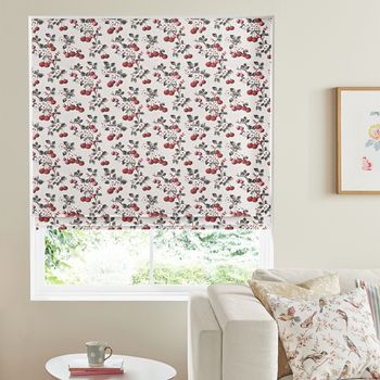 Cath Kidston Roman Blind Cherry Sprig Red