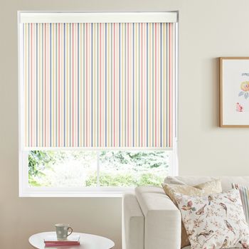 Cath Kidston Roller Blind Mid Stripe Chalk