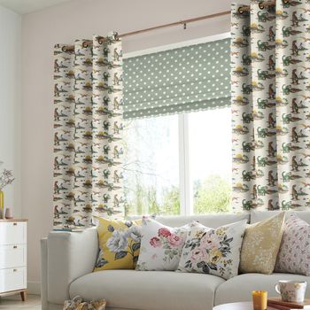 Cath Kidston Curtain Dino Multi