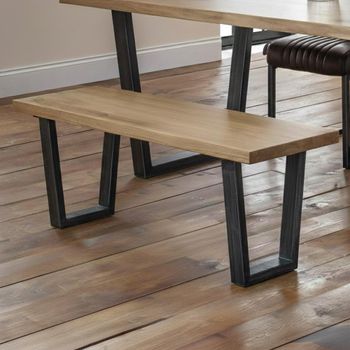 Brooklyn Oak Dining Bench