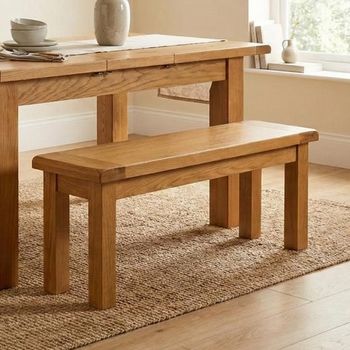 Somer Oak Dining Bench