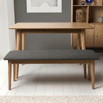 Jenson Oak Dining 120cm Bench