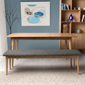 Jenson Oak Dining 160cm Bench