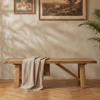 Odisha Solid Mango Wood 135cm Bench