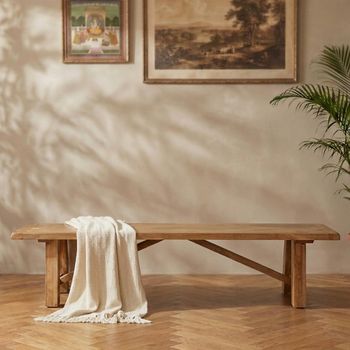 Odisha Solid Mango Wood 200cm Bench