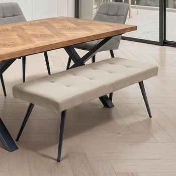 Davis Stone Faux Leather Dining Bench