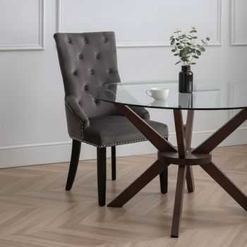 2 x Veneto Grey Dining Chair