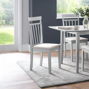 2 x Coast Grey Dining Chair
