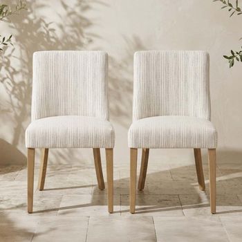 2 x Wraysbury Stripe Dining Chair
