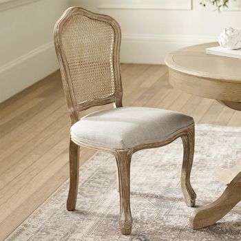 2 x Camille Limed Oak Dining Chair