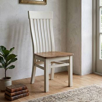 Clearance - 2 x Treviso Painted Dining Chairs - FS233