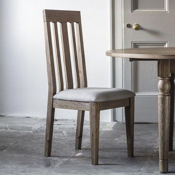 Clearance - 2 x Cookham Oak Dining Chairs - FSS12601