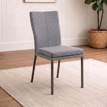 Mario Dining Chair with Anthracite Black Powder Coated Legs - Colours Available